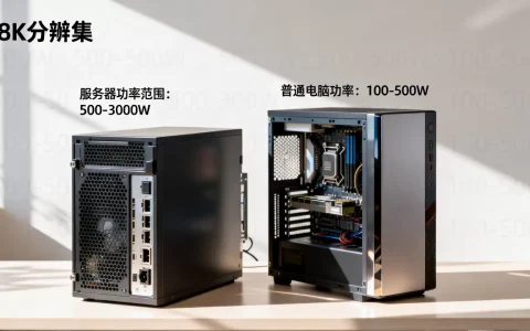 服务器一般多少瓦功率？和普通电脑耗电差多少？