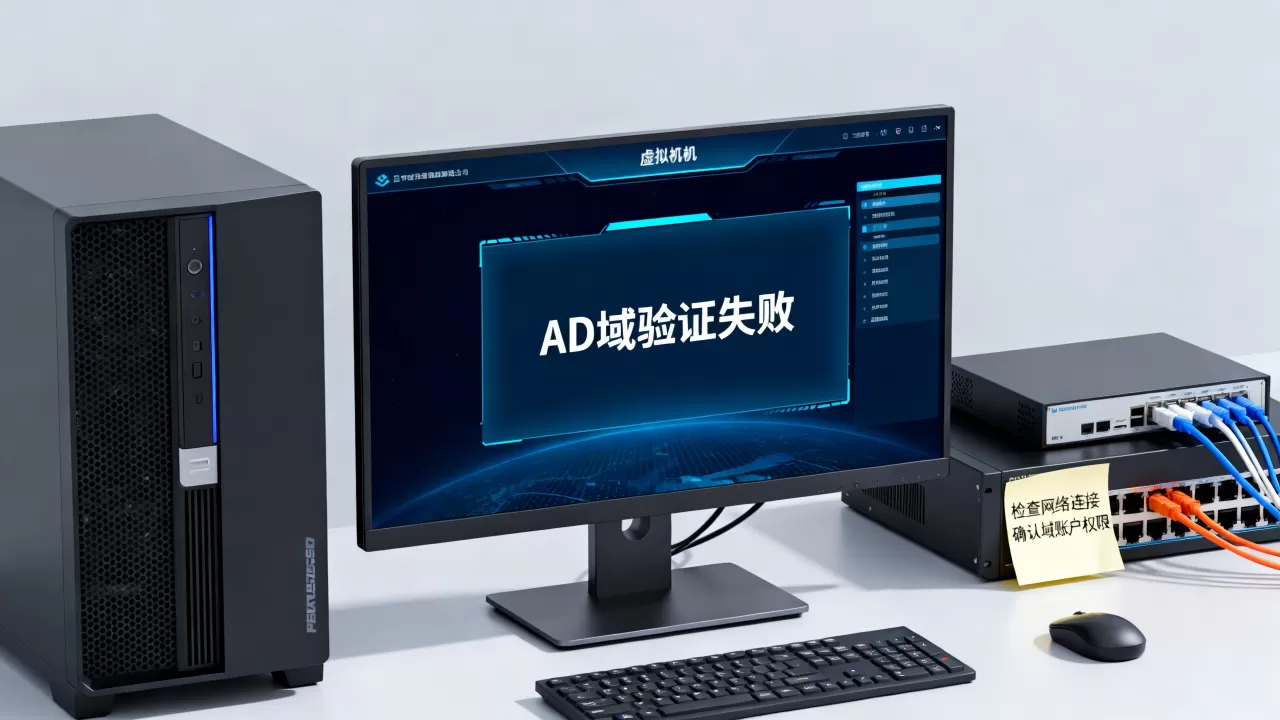 虚拟机加入AD域失败怎么办,原因是什么? 虚拟机加入AD域失败怎么办,原因是什么?