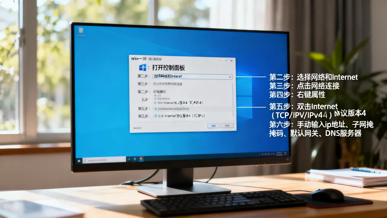 win10服务器ip地址如何设置,详细步骤是什么 win10服务器ip地址如何设置,详细步骤是什么