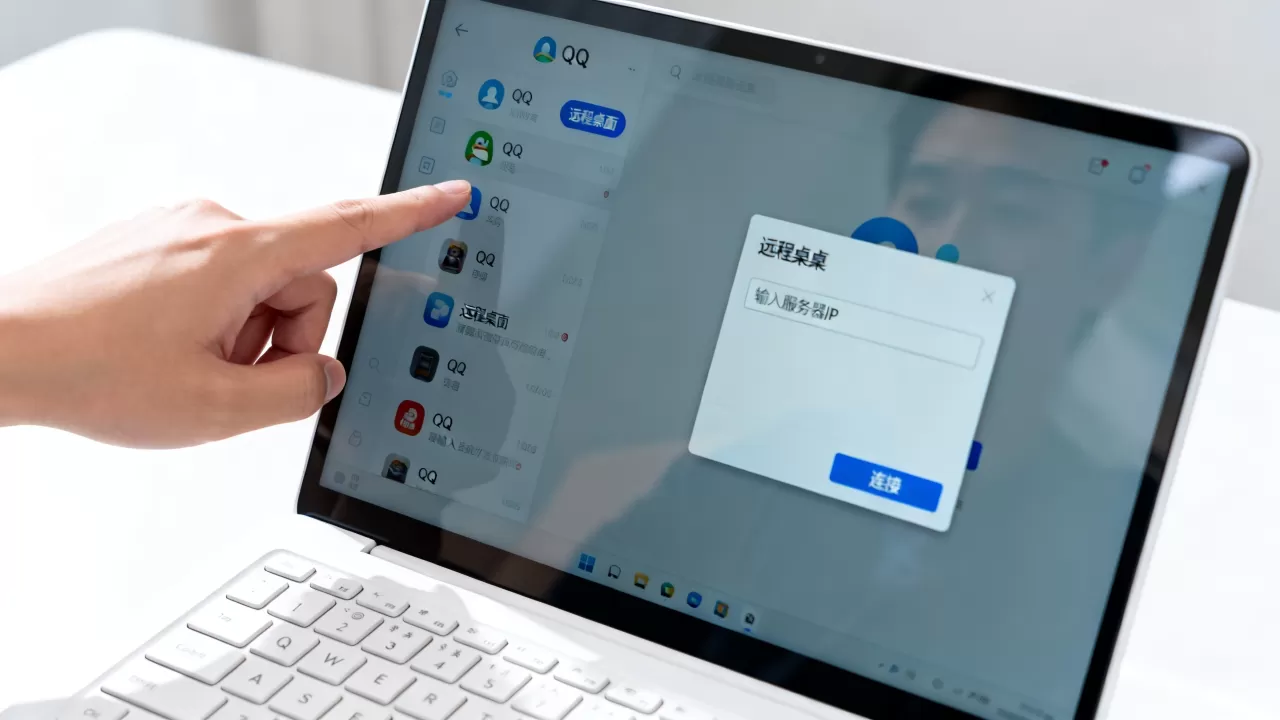 怎么在QQ打开远程桌面连接到服务器,QQ远程桌面在哪打开? 怎么在QQ打开远程桌面连接到服务器,QQ远程桌面在哪打开?
