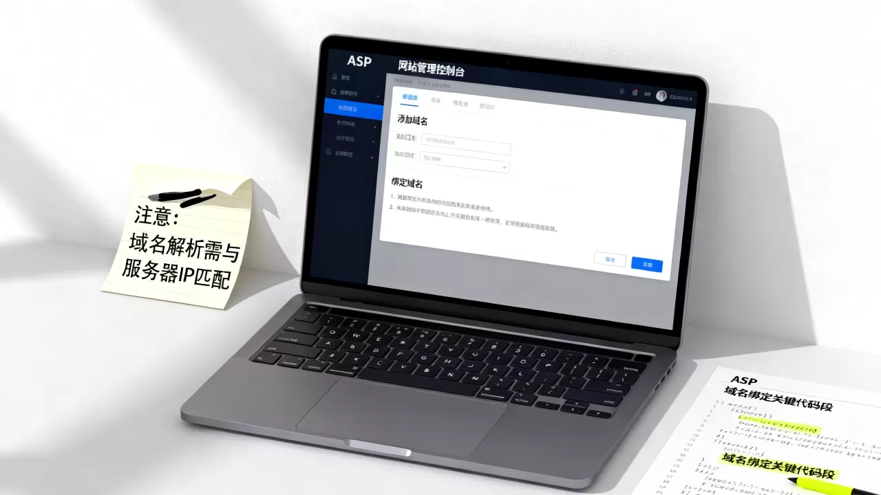 ASP添加域名需要注意什么,ASP网站怎么绑定域名 ASP添加域名需要注意什么,ASP网站怎么绑定域名