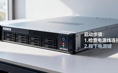 浪潮英信服务器np3020m3怎么启动，启动不了怎么办？