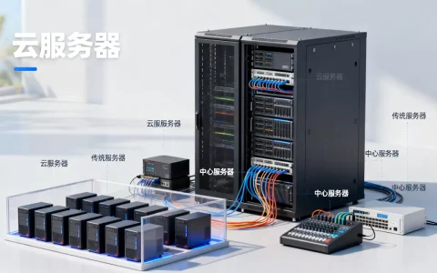 云计算有中心服务器吗，云服务器和传统服务器区别？