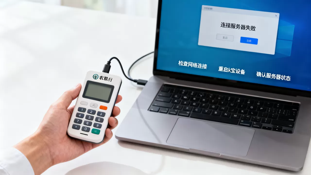 农行k宝安装连接服务器失败怎么办,农行k宝连接失败解决方法? 农行k宝安装连接服务器失败怎么办,农行k宝连接失败解决方法?
