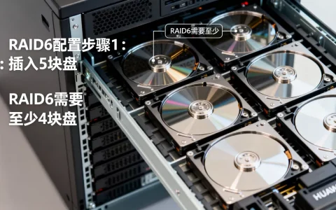 华为服务器5块盘怎么做RAID6，RAID6需要几块盘