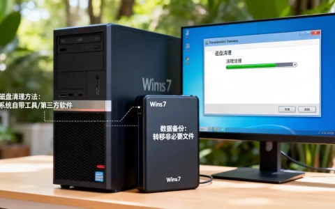 win7服务器存储空间不足怎么解决，磁盘清理方法有哪些