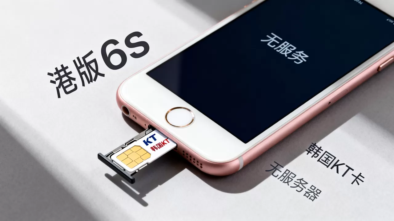 港版6s插韩国KT卡为何无服务器,6s港版能用韩国kt卡吗 港版6s插韩国KT卡为何无服务器,6s港版能用韩国kt卡吗