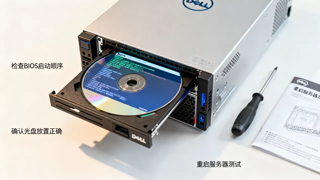 戴尔服务器无法从光盘启动怎么办,是什么原因 戴尔服务器无法从光盘启动怎么办,是什么原因