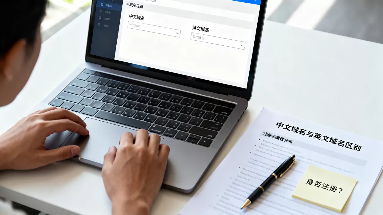 中文域名和英文域名到底有什么区别,中文域名有必要注册吗 中文域名和英文域名到底有什么区别,中文域名有必要注册吗