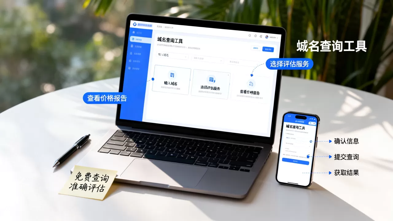 怎样免费准确查询域名评估价格?,具体步骤是什么 怎样免费准确查询域名评估价格?,具体步骤是什么