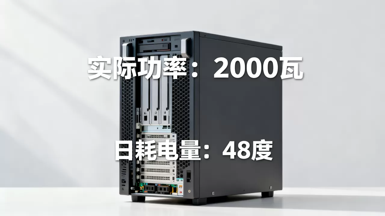 一台服务器电脑实际功率是多少瓦,服务器一天耗电多少度? 一台服务器电脑实际功率是多少瓦,服务器一天耗电多少度?