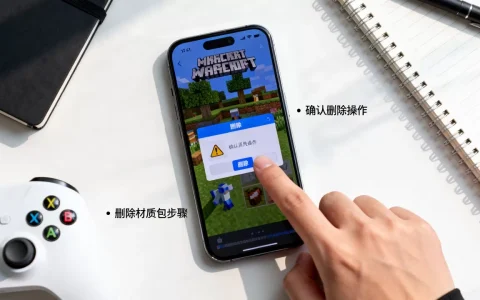我的世界EC服务器手机版怎么删材质包，我的世界材质包怎么删