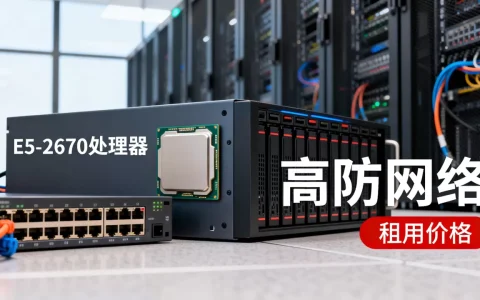 高防鲨鱼机房E5-2670性能怎么样，租用价格多少钱？