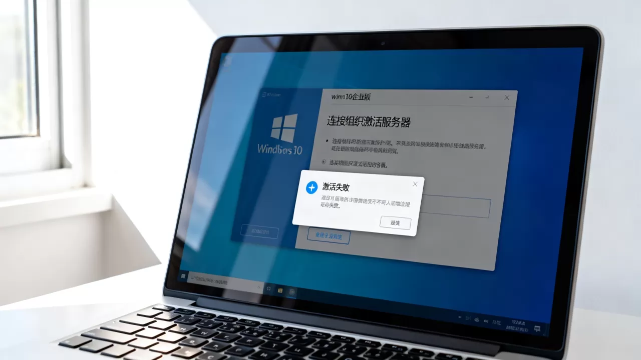 win10企业版如何连接组织激活服务器,激活失败怎么办? win10企业版如何连接组织激活服务器,激活失败怎么办?