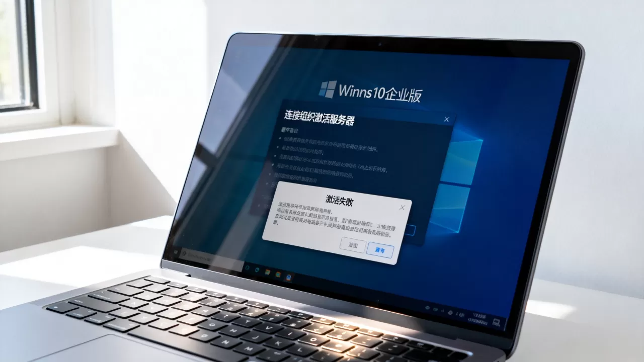 win10企业版如何连接组织激活服务器,激活失败怎么办? win10企业版如何连接组织激活服务器,激活失败怎么办?