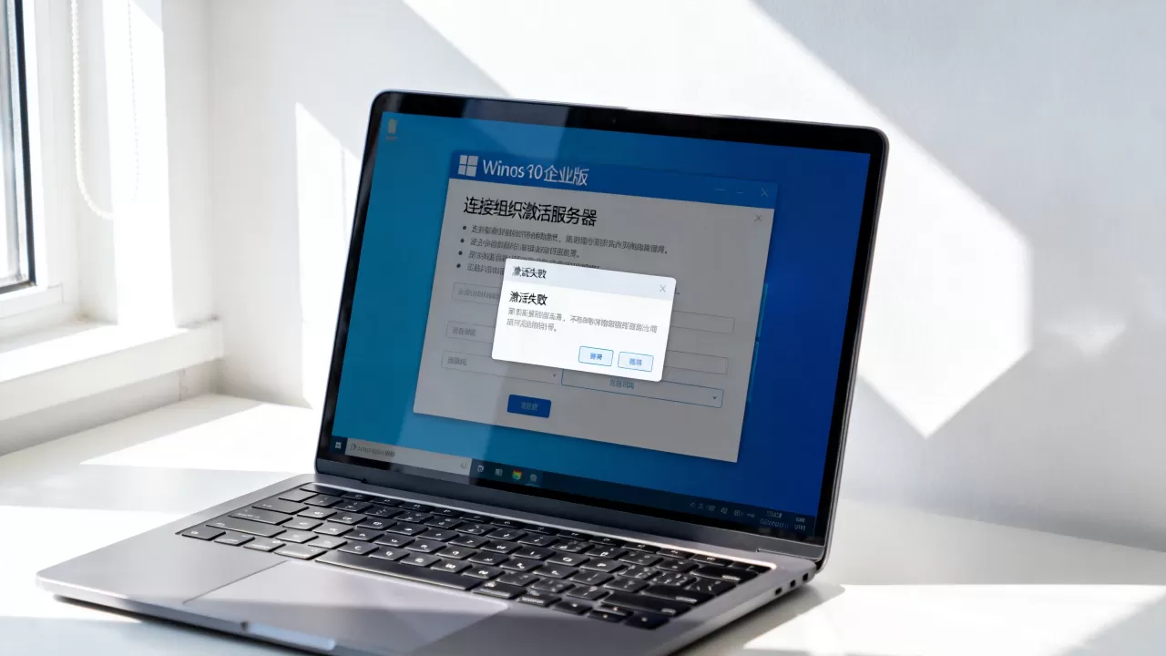win10企业版如何连接组织激活服务器,激活失败怎么办? win10企业版如何连接组织激活服务器,激活失败怎么办?