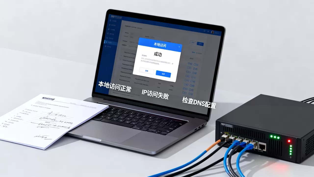 为什么服务器网站本地能访问ip却访问不了,怎么解决 为什么服务器网站本地能访问ip却访问不了,怎么解决