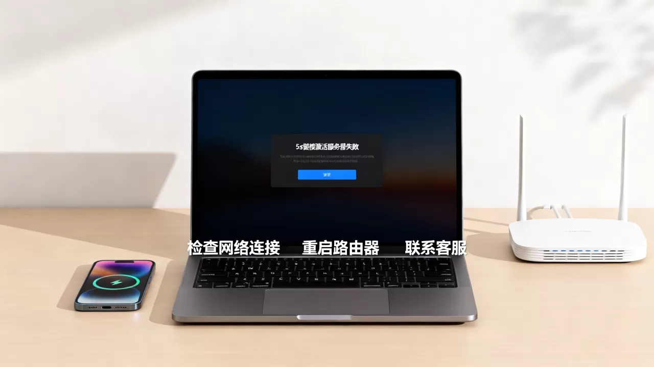 5s链接激活服务器失败是怎么回事,如何解决? 5s链接激活服务器失败是怎么回事,如何解决?