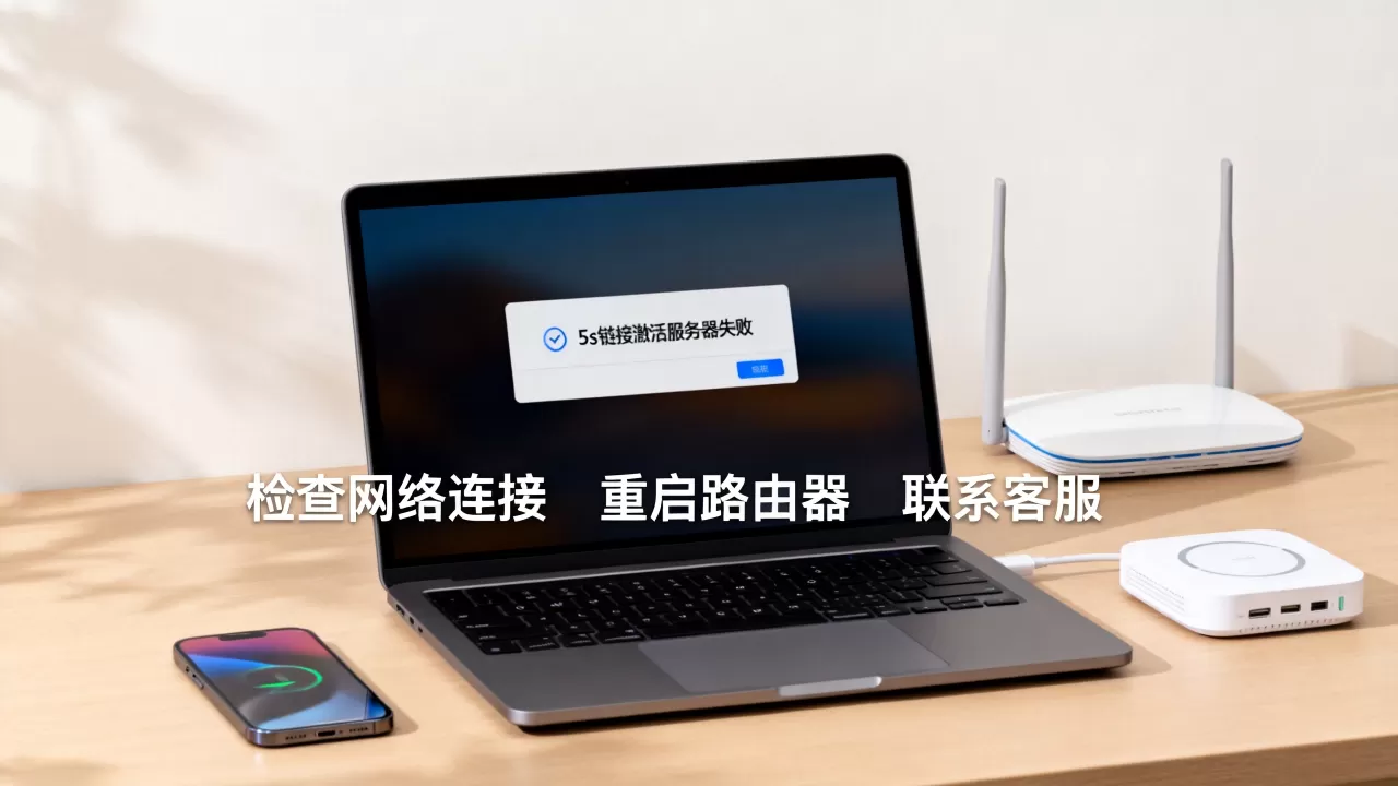 5s链接激活服务器失败是怎么回事,如何解决? 5s链接激活服务器失败是怎么回事,如何解决?