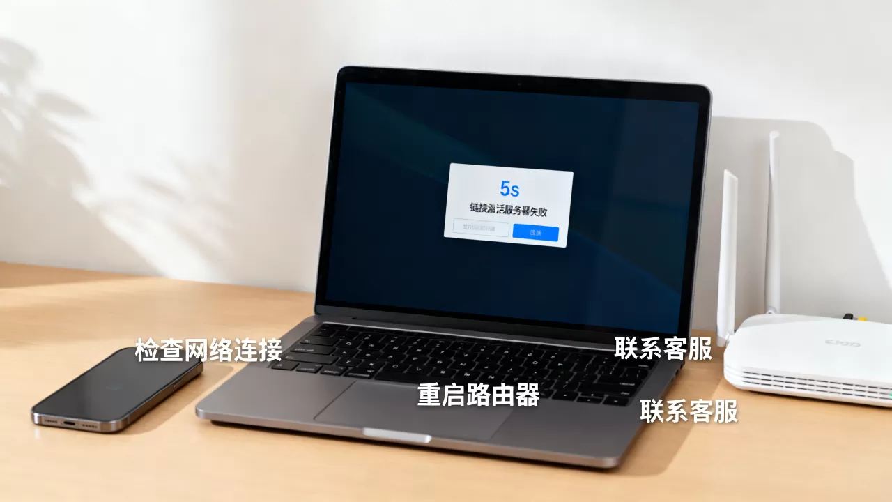 5s链接激活服务器失败是怎么回事,如何解决? 5s链接激活服务器失败是怎么回事,如何解决?