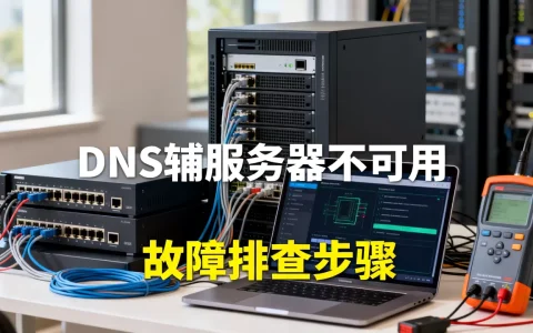 DNS辅服务器不可用是怎么回事，dns服务器故障怎么解决