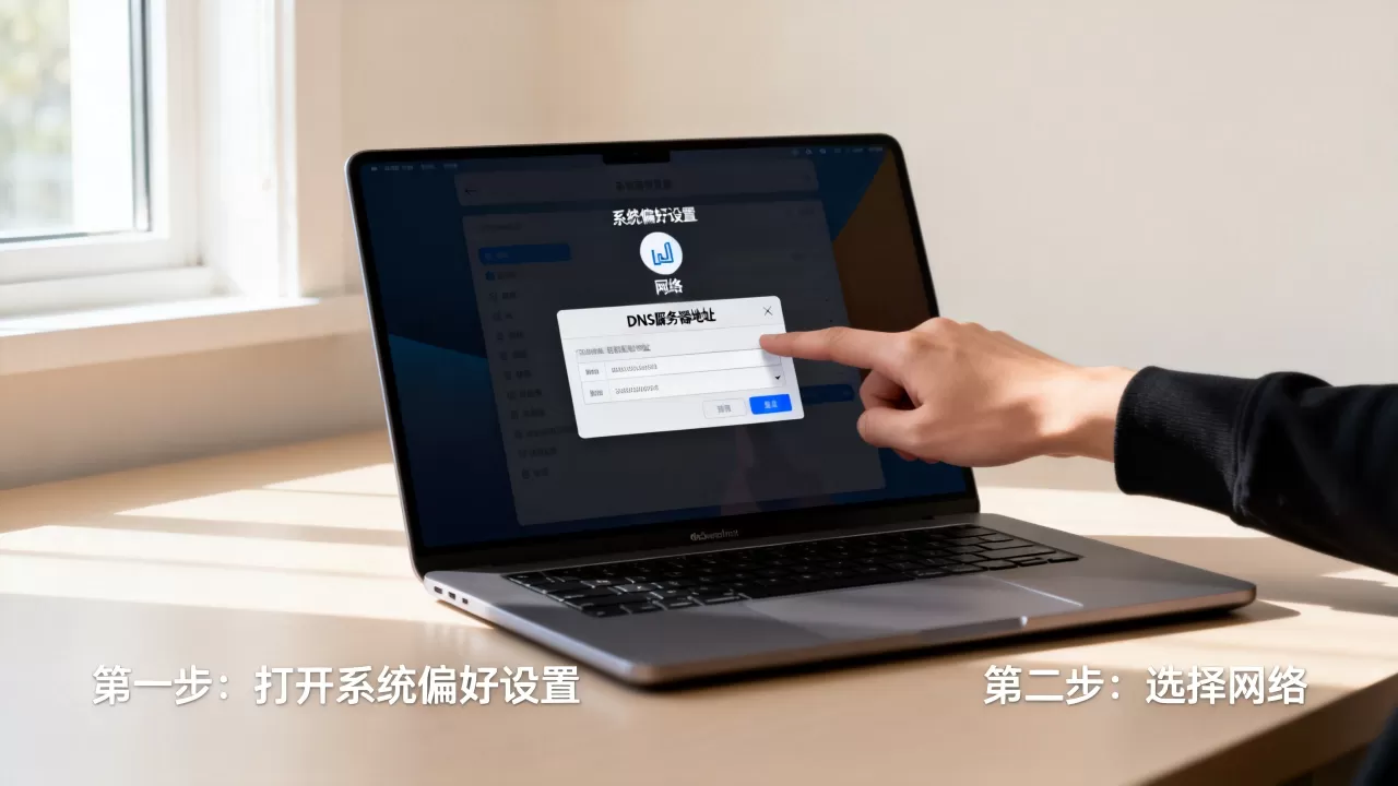苹果笔记本DNS服务器地址如何查看,苹果笔记本DNS怎么设置 苹果笔记本DNS服务器地址如何查看,苹果笔记本DNS怎么设置