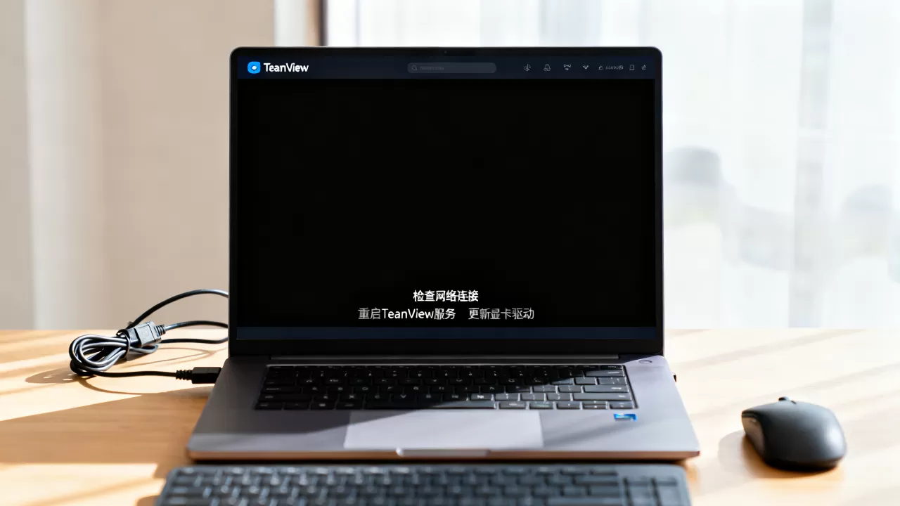 虚拟机TeamView远程连接黑屏是啥原因,怎么解决? 虚拟机TeamView远程连接黑屏是啥原因,怎么解决?