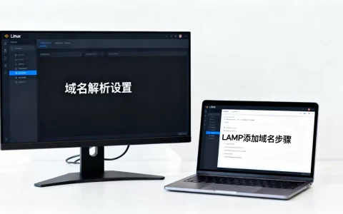 lamp添加域名怎么做，域名解析在哪里设置？