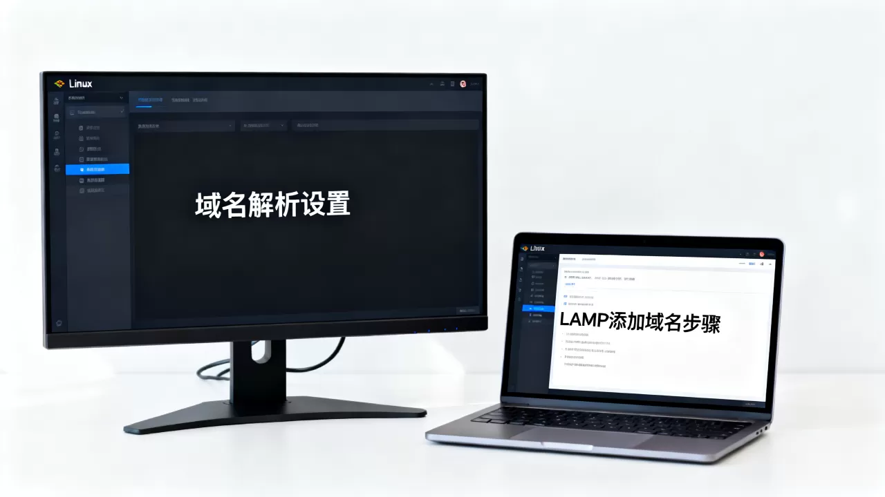lamp添加域名怎么做,域名解析在哪里设置? lamp添加域名怎么做,域名解析在哪里设置?