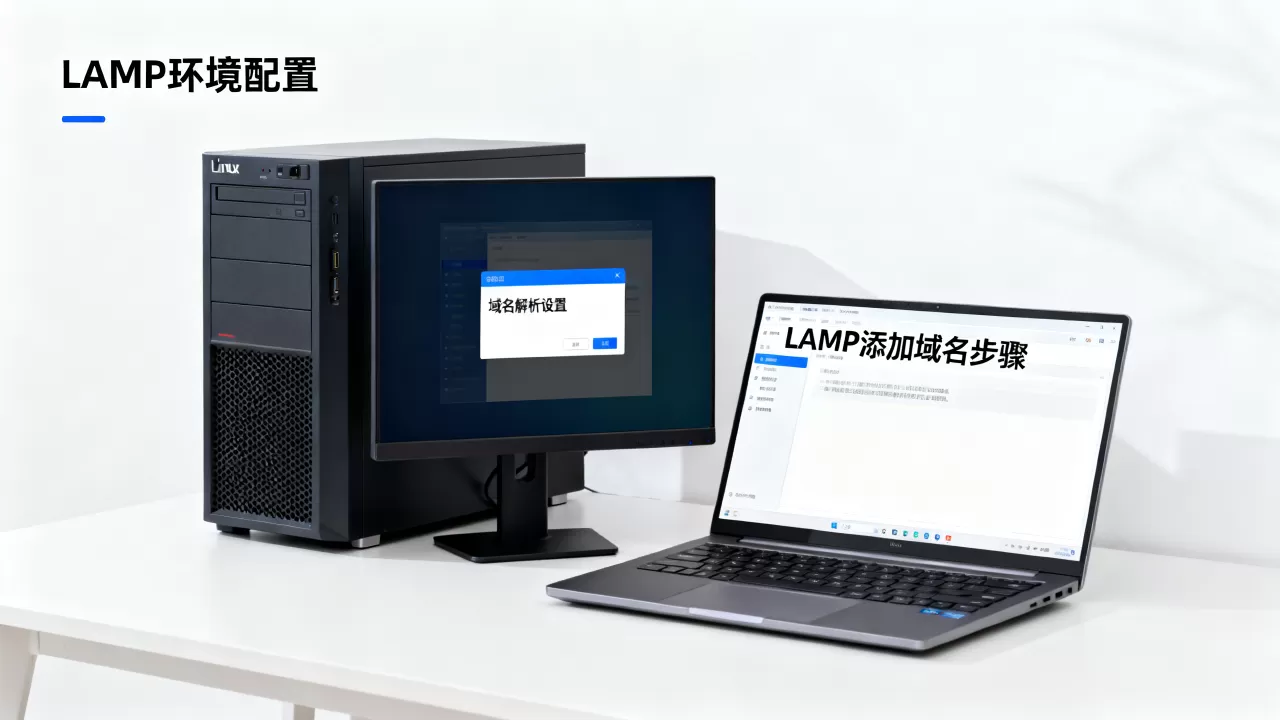 lamp添加域名怎么做,域名解析在哪里设置? lamp添加域名怎么做,域名解析在哪里设置?