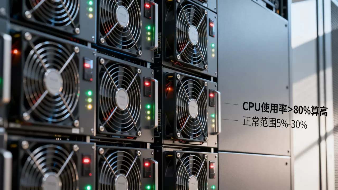 服务器CPU使用率多少算高?,CPU占用率多少正常 服务器CPU使用率多少算高?,CPU占用率多少正常