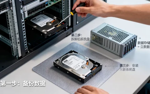 云服务器更换系统盘步骤是什么？,系统盘更换后数据还在吗？