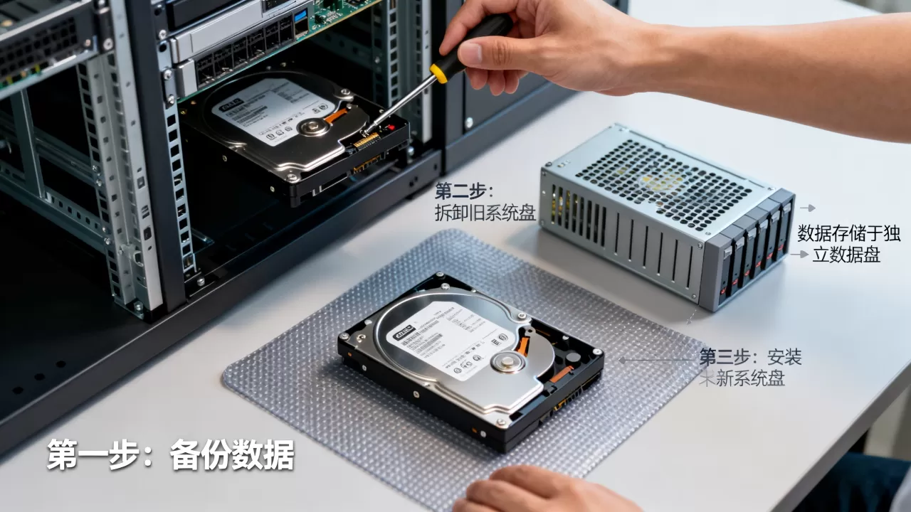云服务器更换系统盘步骤是什么?,系统盘更换后数据还在吗? 云服务器更换系统盘步骤是什么?,系统盘更换后数据还在吗?