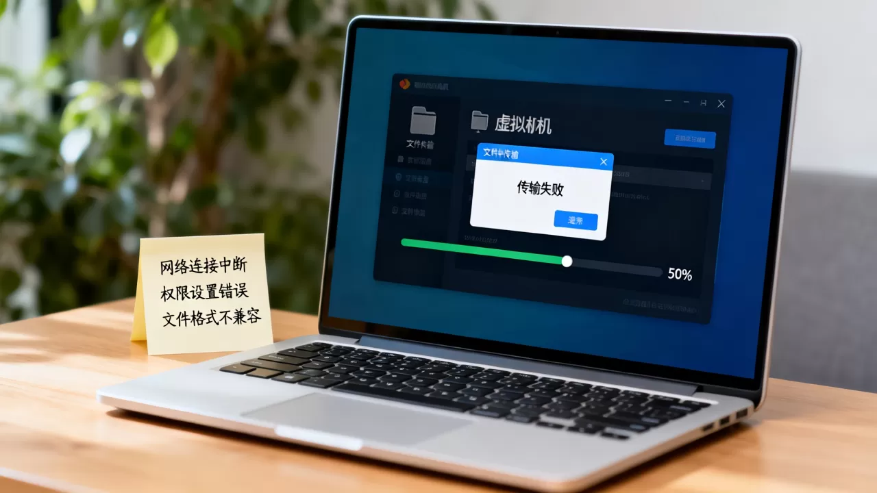 虚拟机文件传不出去怎么办,虚拟机与物理机文件传输失败原因? 虚拟机文件传不出去怎么办,虚拟机与物理机文件传输失败原因?