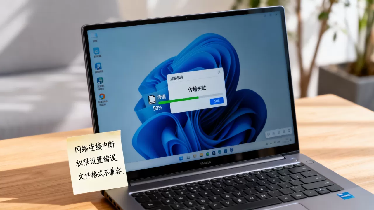 虚拟机文件传不出去怎么办,虚拟机与物理机文件传输失败原因? 虚拟机文件传不出去怎么办,虚拟机与物理机文件传输失败原因?