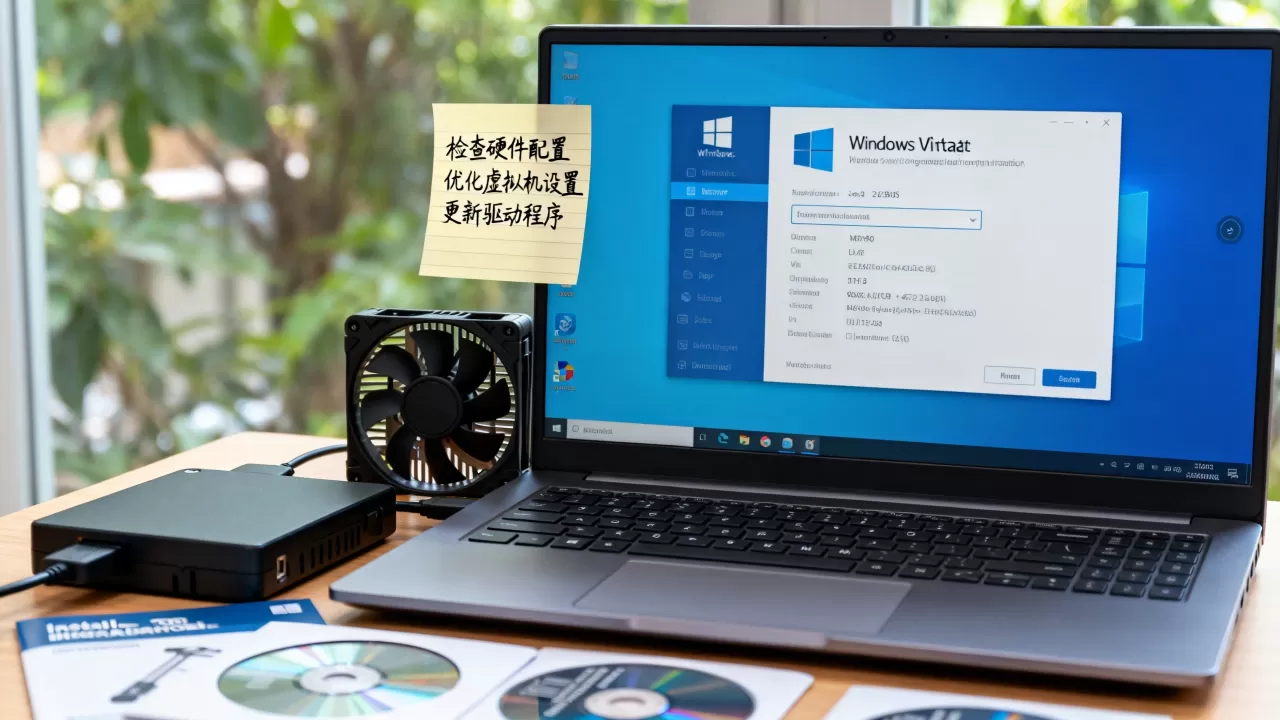 Windows虚拟机安装配置卡顿怎么办,有哪些解决方法 Windows虚拟机安装配置卡顿怎么办,有哪些解决方法
