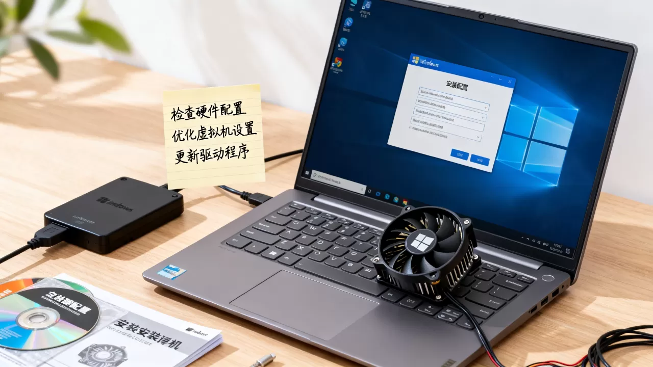 Windows虚拟机安装配置卡顿怎么办,有哪些解决方法 Windows虚拟机安装配置卡顿怎么办,有哪些解决方法
