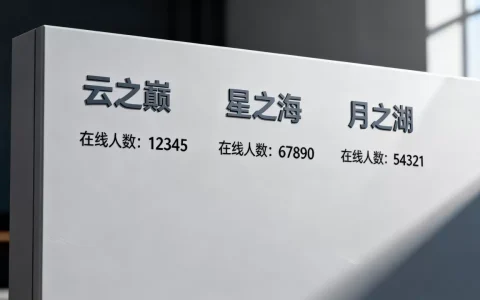 梦幻秀场有哪些服务器可选，哪个服务器人最多