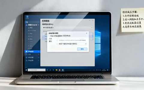 Win10系统如何改域名？，win10修改域名在哪里设置