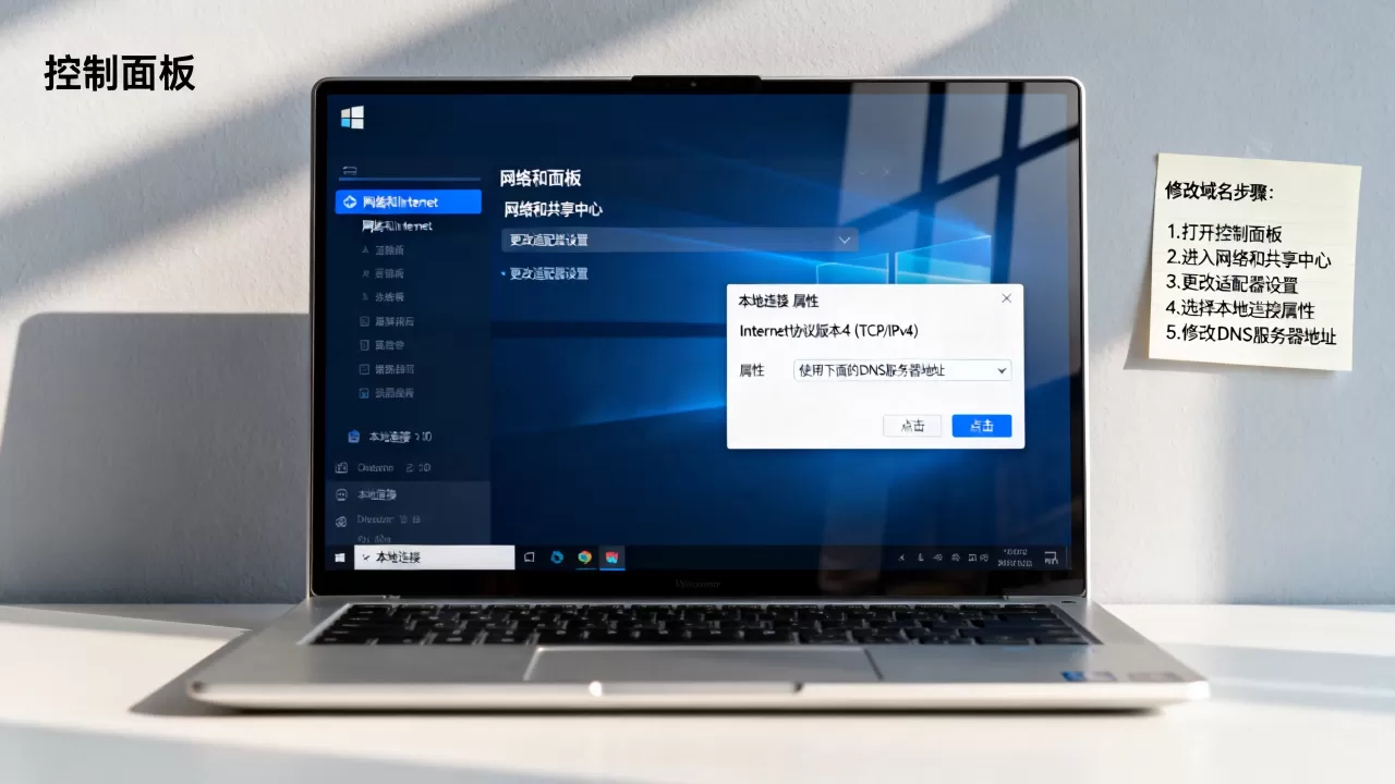 Win10系统如何改域名?,win10修改域名在哪里设置 Win10系统如何改域名?,win10修改域名在哪里设置