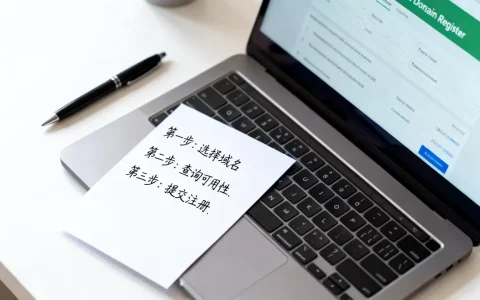 公司网站域名新手该怎么注册，公司域名注册流程有哪些步骤？