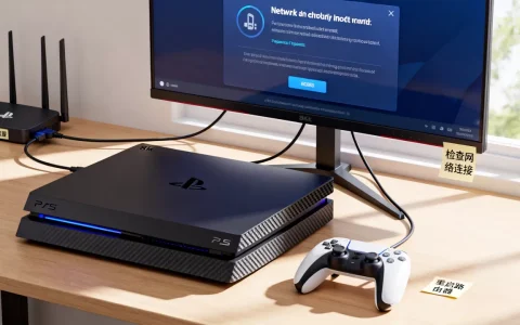 PS5游戏机服务器坏了怎么处理，无法连接网络怎么办？