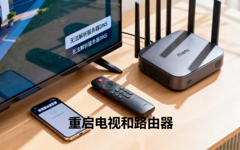 小米电视无法解析服务器dns怎么办，dns地址错误如何修复
