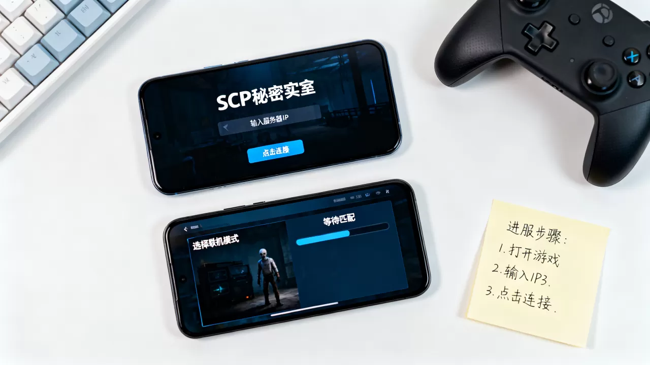 手机版SCP秘密实验室怎么进服,SCP秘密实验室怎么联机 手机版SCP秘密实验室怎么进服,SCP秘密实验室怎么联机