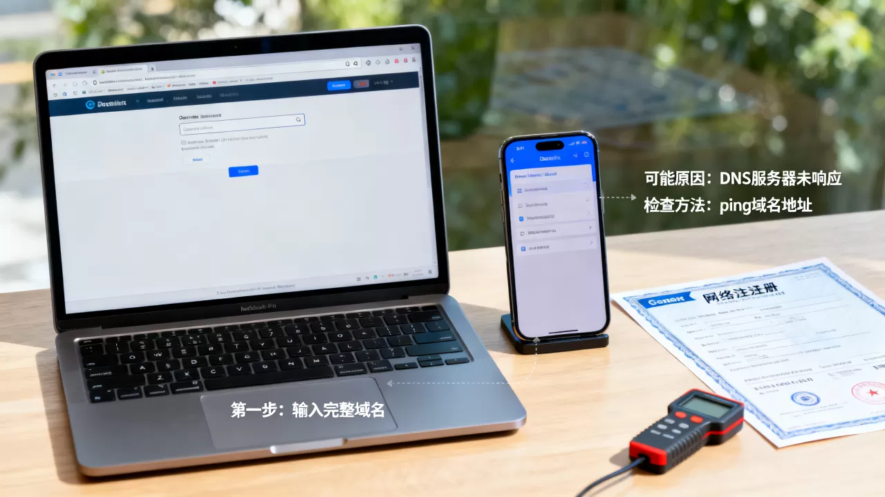 用域名访问网站怎么操作,域名访问不了是什么原因 用域名访问网站怎么操作,域名访问不了是什么原因