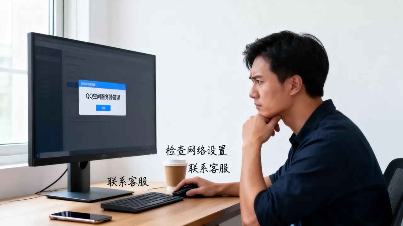 进别人qq空间显示服务器错误怎么回事啊 进别人qq空间显示服务器错误怎么回事啊
