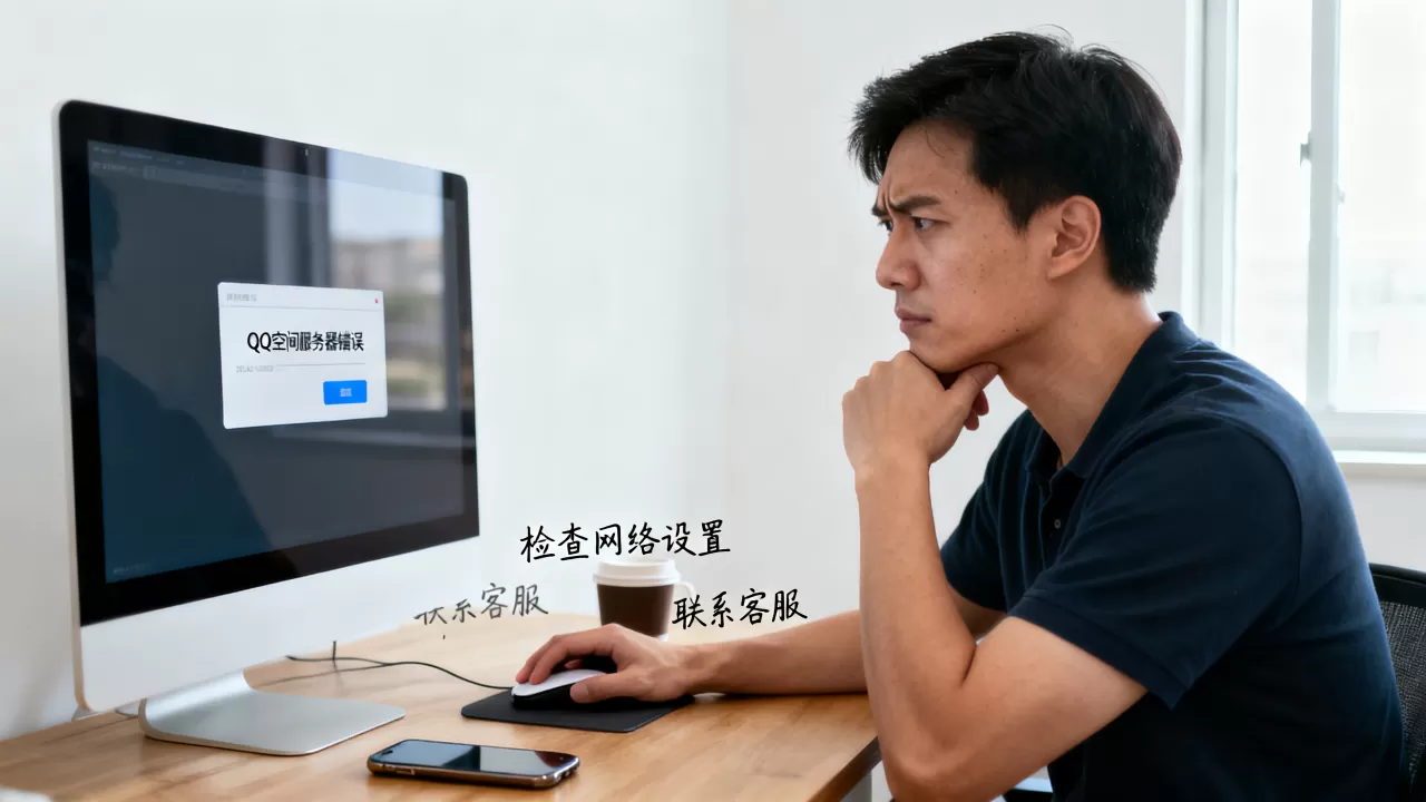 进别人qq空间显示服务器错误怎么回事啊 进别人qq空间显示服务器错误怎么回事啊
