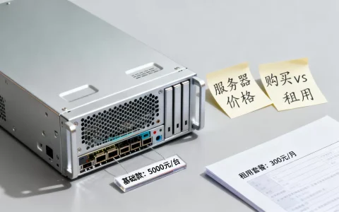 公司服务器多少钱一台，购买还是租用更省钱？