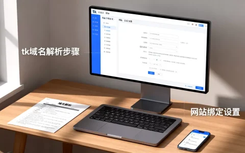 新手如何正确绑定tk域名到自己的网站，tk域名怎么解析？