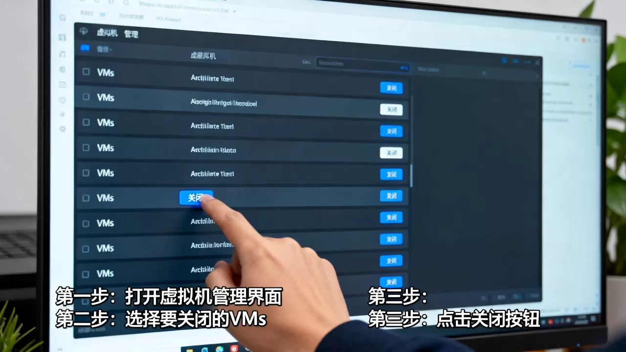 虚拟机如何关闭VMs,具体操作步骤是什么? 虚拟机如何关闭VMs,具体操作步骤是什么?